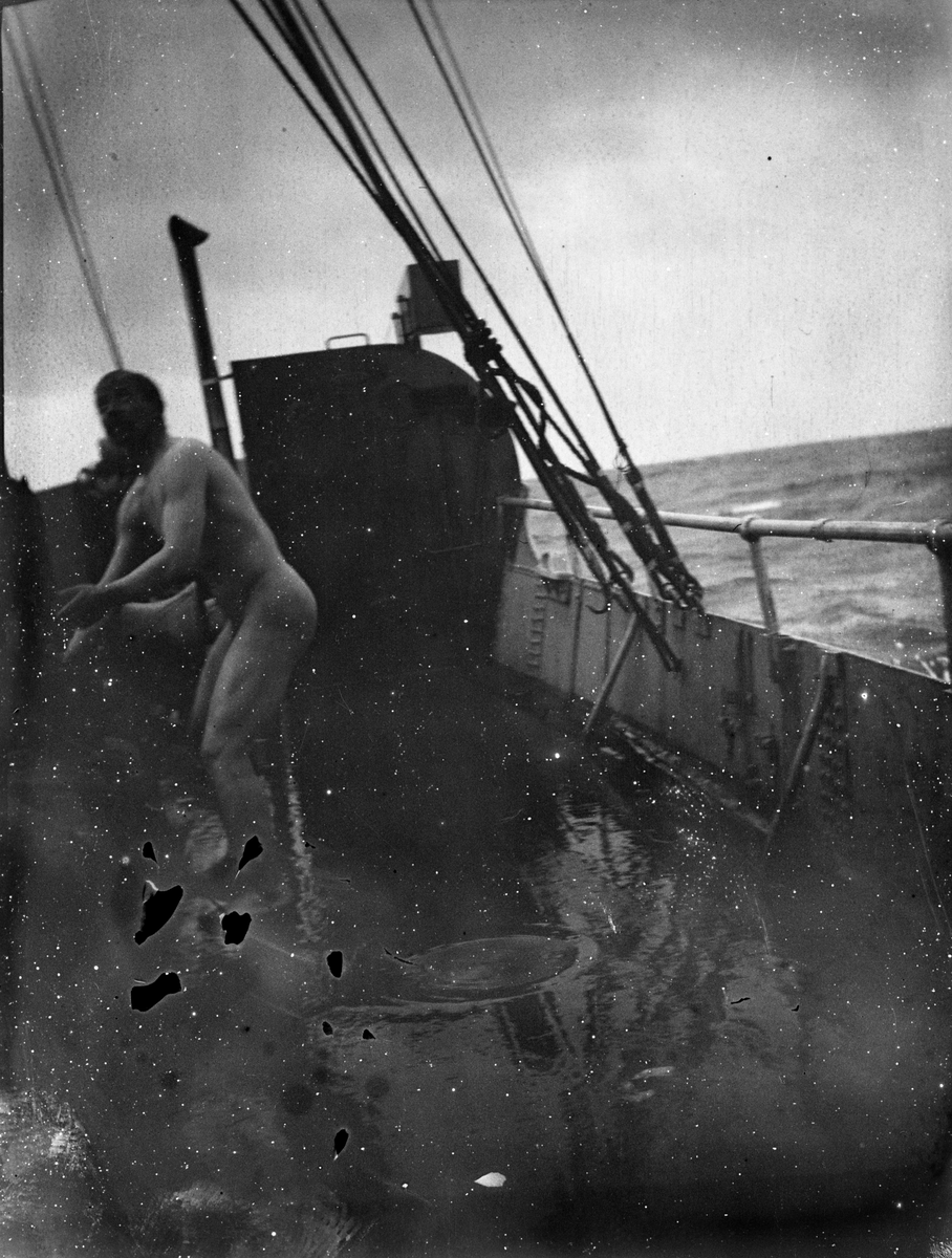 -Fra kartleggingen av Svalbard i 1907.