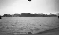 Fra Danskeøen 19/8-06. -Fra kartleggingen av Svalbard i 1906