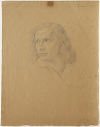 Portrett av mann [Tegning]