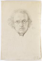 Portrett av mann [Tegning]