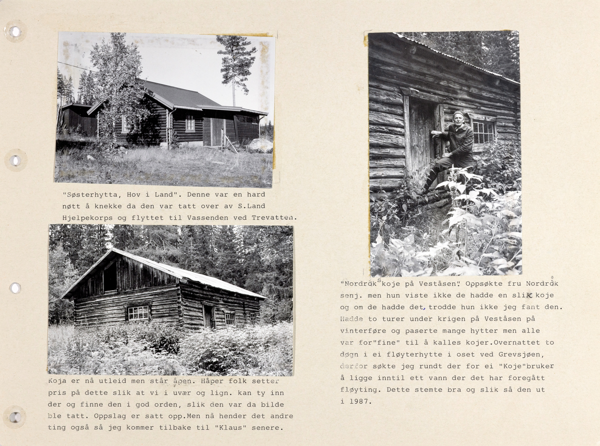 Sider i Album2 fra Frank Christensensens samling av foto fra andre verdenskrig, frigjøringen og tiden etter.