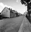 Storgatan mot kv. Veterinären. Från NM:s byggnadsinventering 1957