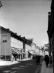 Storgatan, vid kv. Guldsmeden. Från NM:s byggnadsinventering 1957.