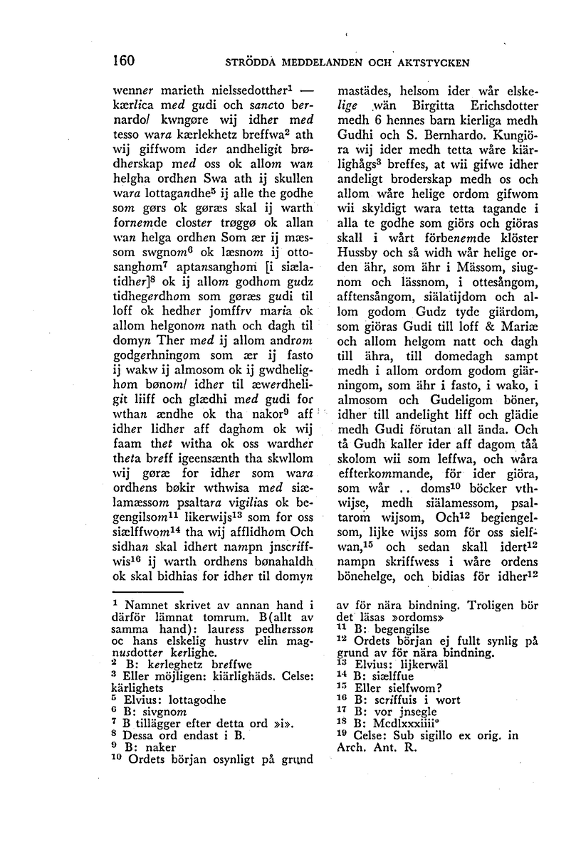 'Vart låg Tröggö kloster?' Av Sven Ljung. Särtryck ur Historisk Tidskrift 1959.

Uppsatsen behandlar två delaktighetsbrev från 1483 och 1484 med ett samband med Gudsberga.