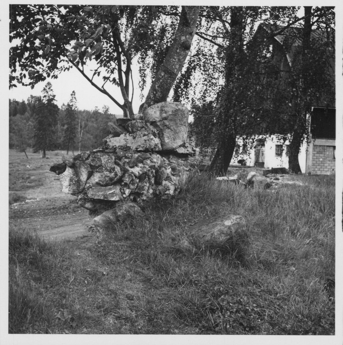 Fotografier och negativ från den arkeologisk utgrävningen i Gudsberga kloster (okänt år)
Består av dokumentationsbilder samt person- och arbetsbilder.