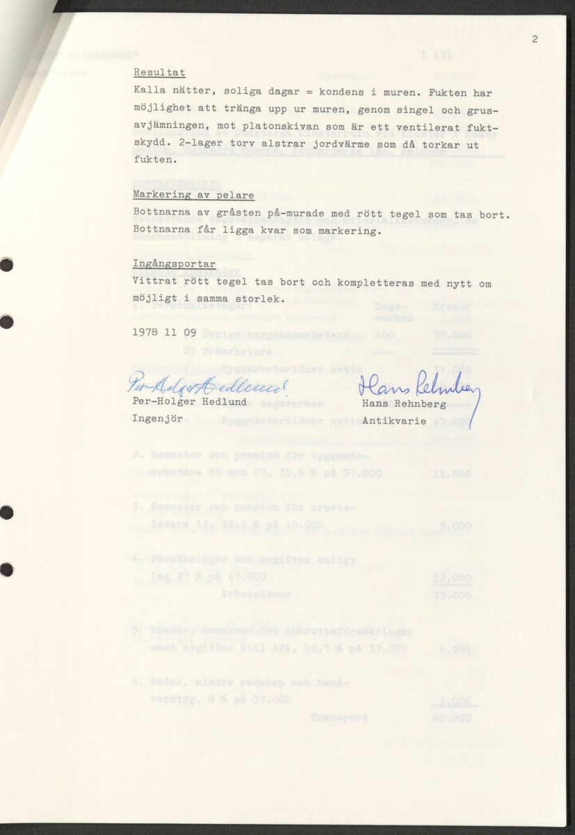 ’Restaurering av Gudsberga klosterruin’ år 1978, av RAÄ Vårdsektion. 

Materialet är en kopia ifrån Riksantikvarieämbetets antikvariskt topografiska arkiv