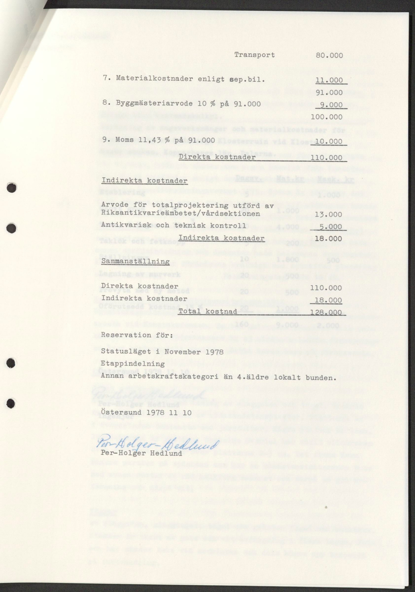 ’Restaurering av Gudsberga klosterruin’ år 1978, av RAÄ Vårdsektion. 

Materialet är en kopia ifrån Riksantikvarieämbetets antikvariskt topografiska arkiv