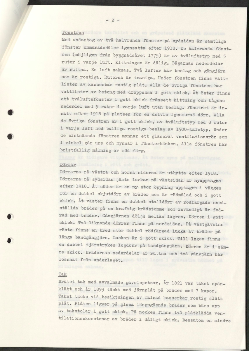 ’Restaurering av Gudsberga klosterruin’ år 1978, av RAÄ Vårdsektion. 

Materialet är en kopia ifrån Riksantikvarieämbetets antikvariskt topografiska arkiv