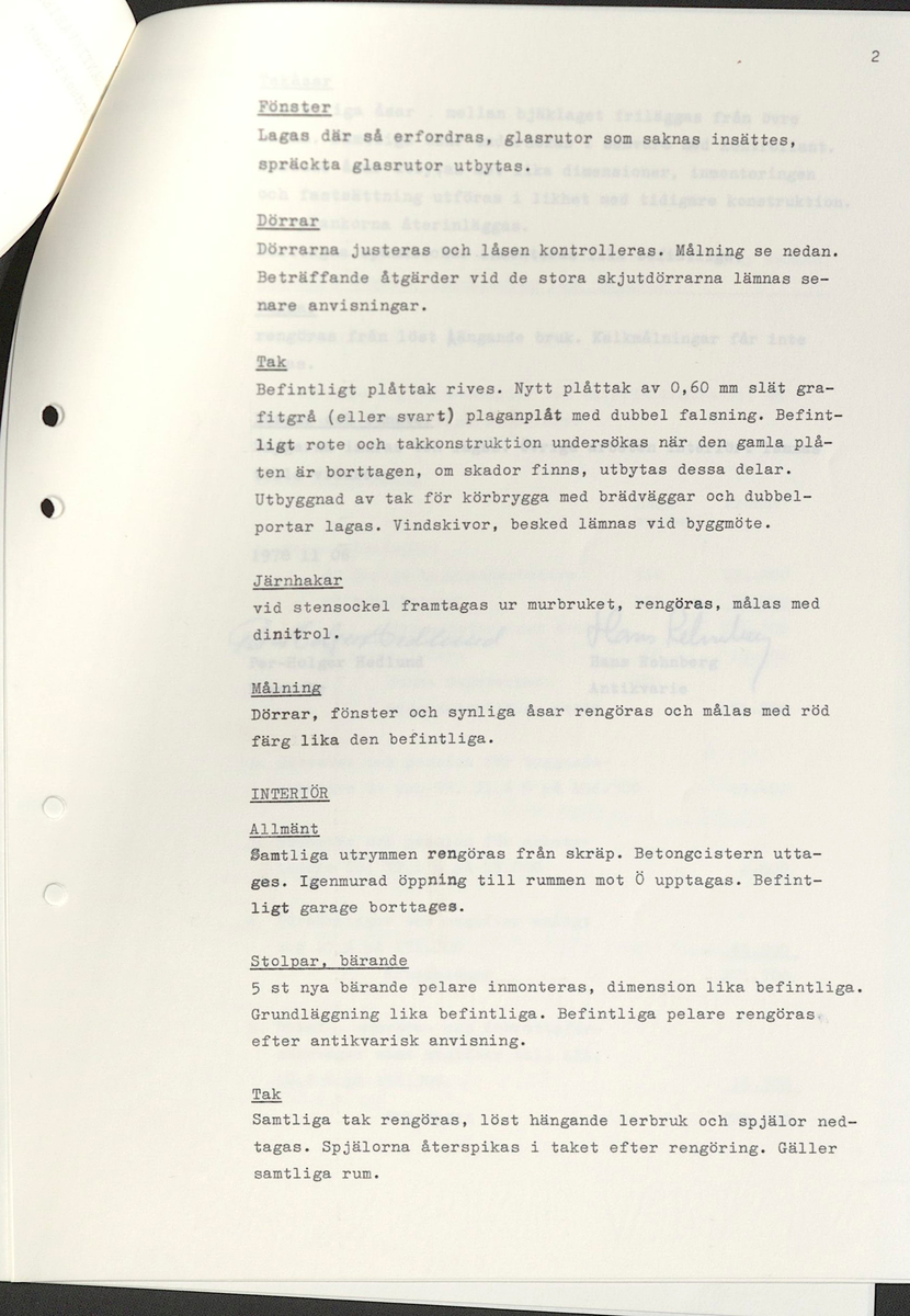 ’Restaurering av Gudsberga klosterruin’ år 1978, av RAÄ Vårdsektion. 

Materialet är en kopia ifrån Riksantikvarieämbetets antikvariskt topografiska arkiv
