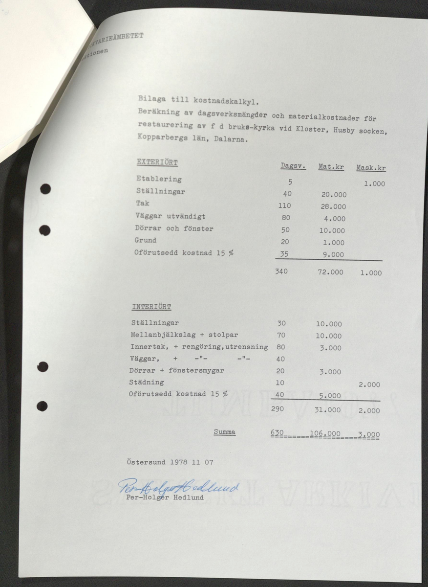 ’Restaurering av Gudsberga klosterruin’ år 1978, av RAÄ Vårdsektion. 

Materialet är en kopia ifrån Riksantikvarieämbetets antikvariskt topografiska arkiv