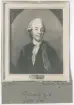 Porträtt på Gustaf Adolph Leyonmarck (ätten Leijonmarck) född år 1734 och död år 1815. En svensk ämbetsman.
