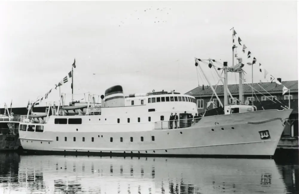 M/S Fru Inger ved Fosenkaia