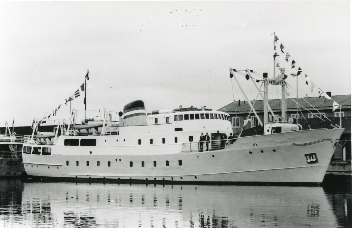 M/S Fru Inger ved Fosenkaia