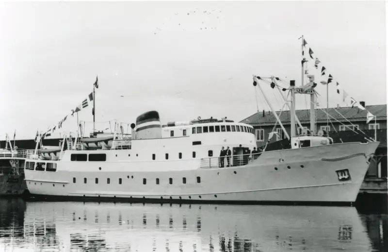 M/S Fru Inger ved Fosenkaia