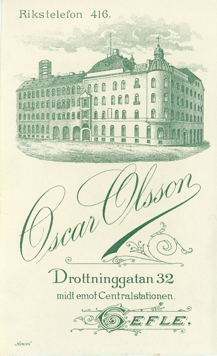 Kvinnoporträtt.