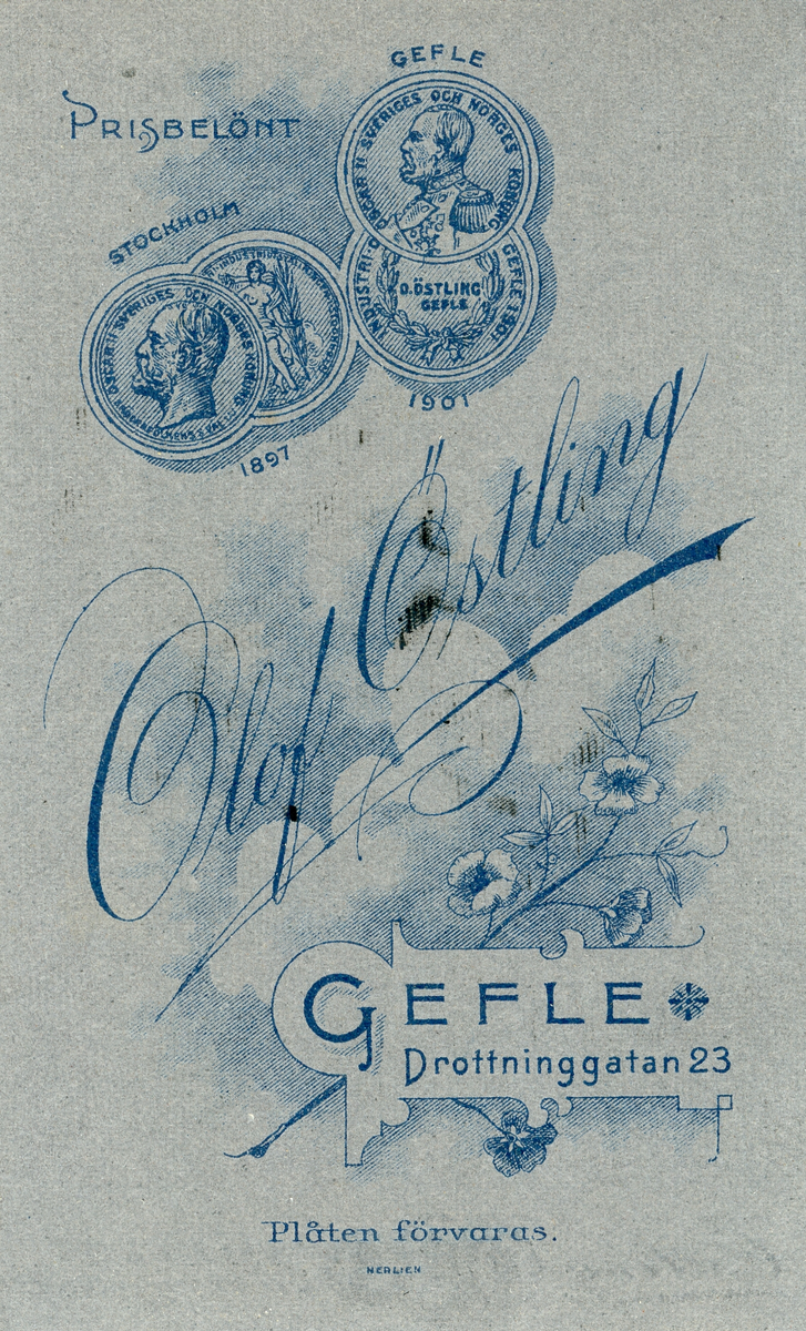 Kvinnoporträtt, 1901.