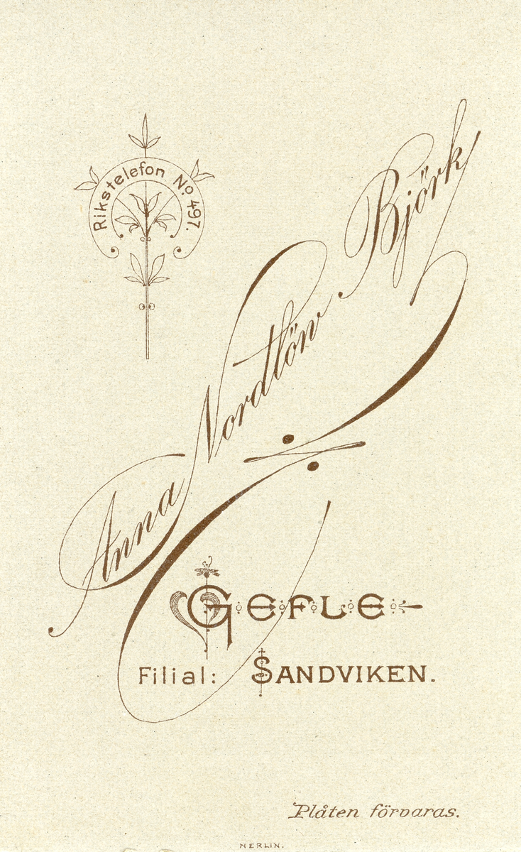 Kvinnoporträtt.