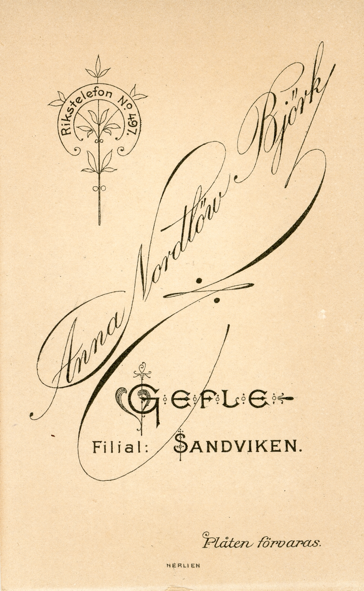 Kvinnoporträtt.