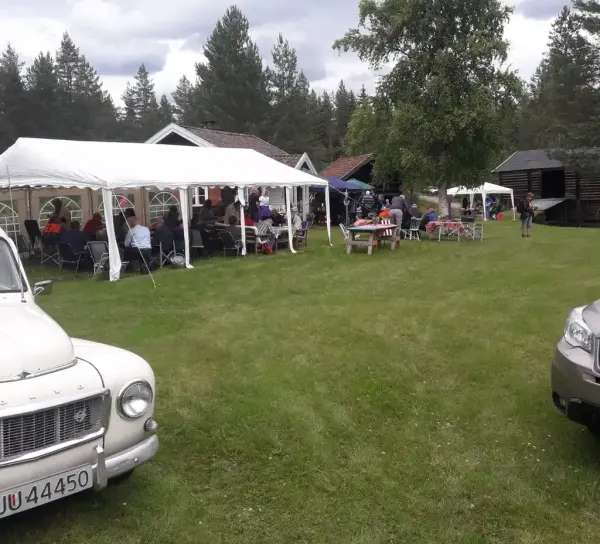 Slåttedag på Dalen Husmannsplass