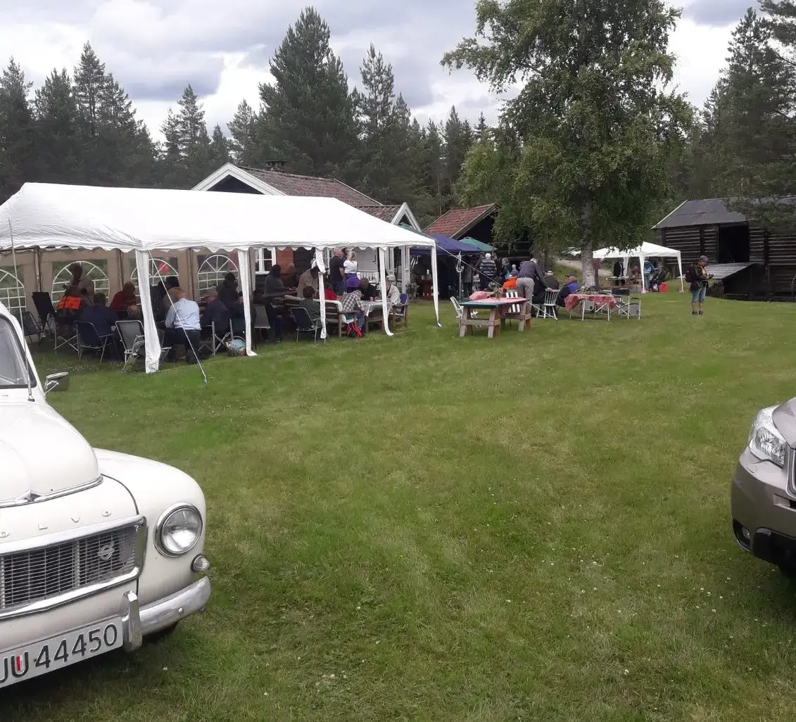 Slåttedag på Dalen Husmannsplass