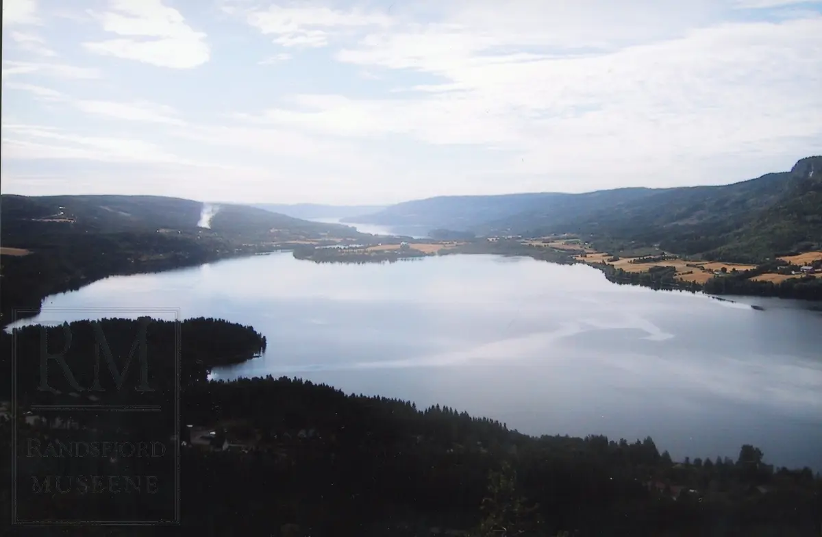Flubergsundet sett fra Odnesberget.