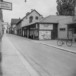 Apotekaregatan i Linköping. Stadsvy.