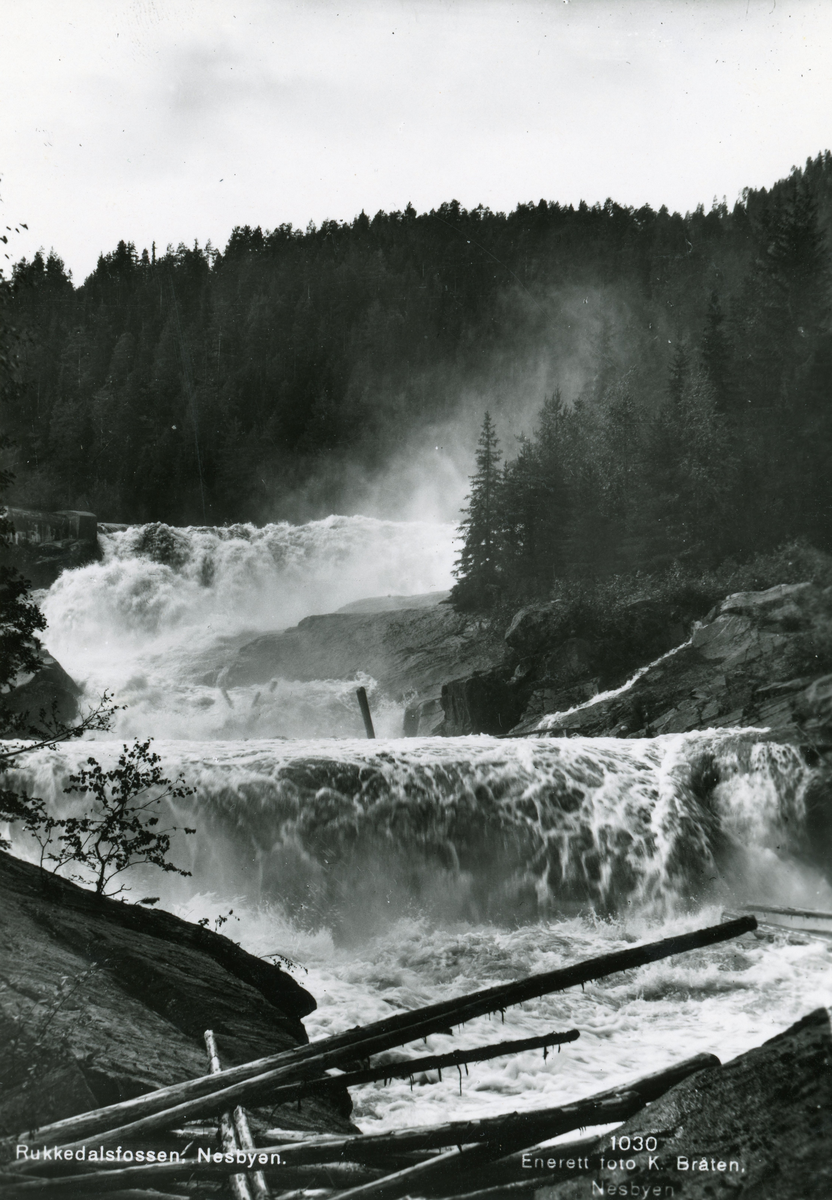 Postkort
Rukkedalsfossen Nesbyen