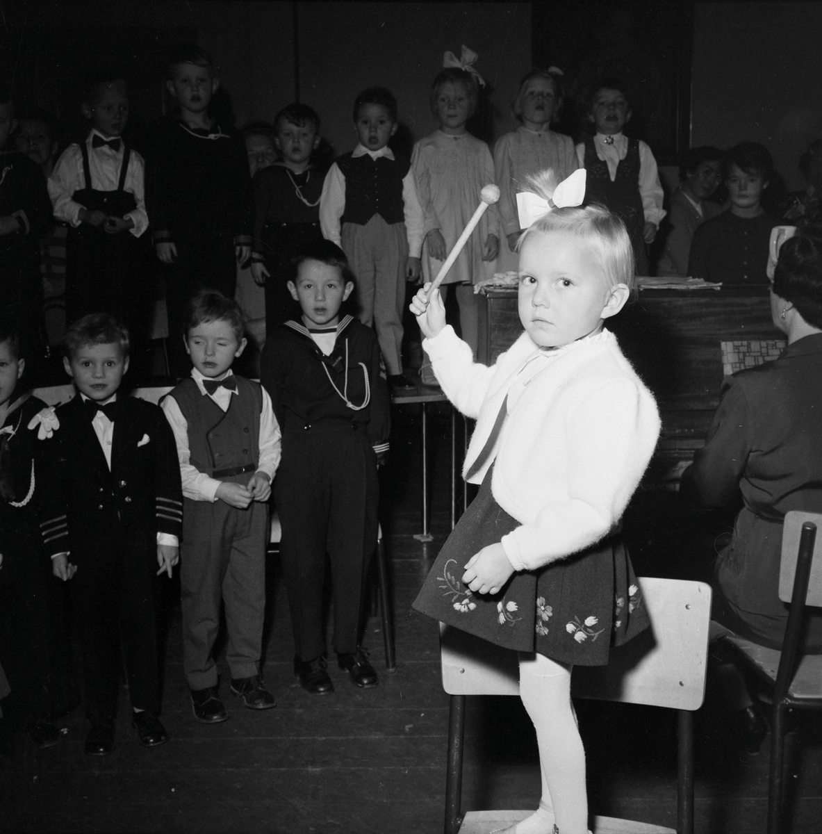 Juletrefest ved den musikalske barnehage