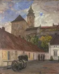 Fra Akershus [Maleri]