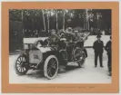 Fiat 28/40 HP körd av Emil Salmson i Idrottsparken, Stockholm den 10 juli 1907, vid en tävling mellan luftballong och automobil. Salmson arbetade hos Fiat-återförsäljaren Wiklunds.