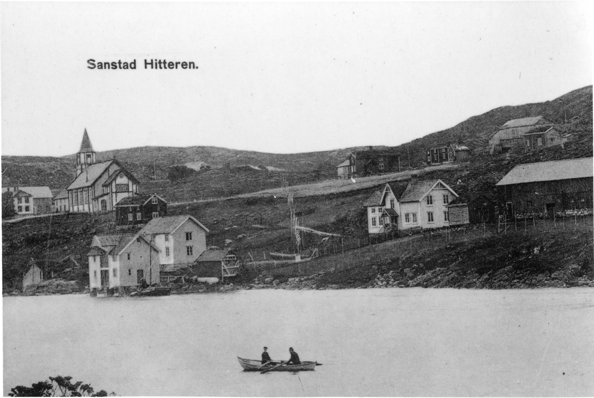 Parti fra Sandstad, Hitra med Sandstad Kirke