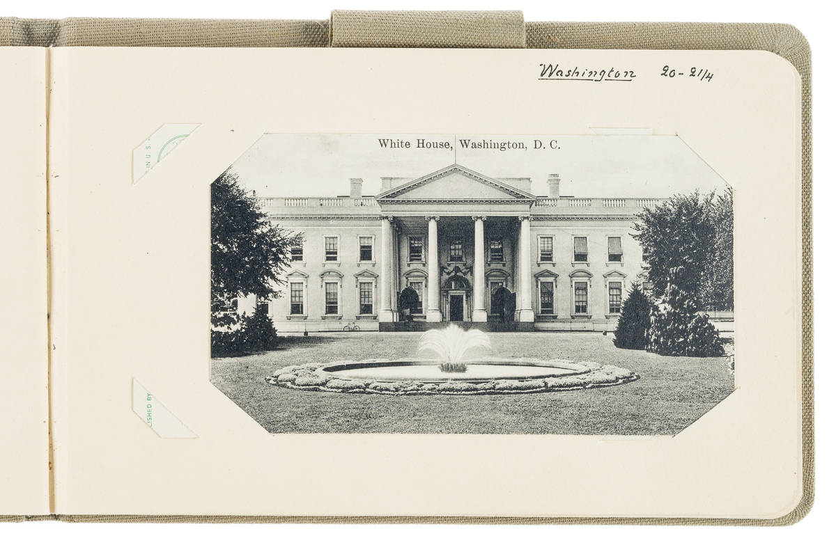 Bilden visar Vita Huset i Washington.
