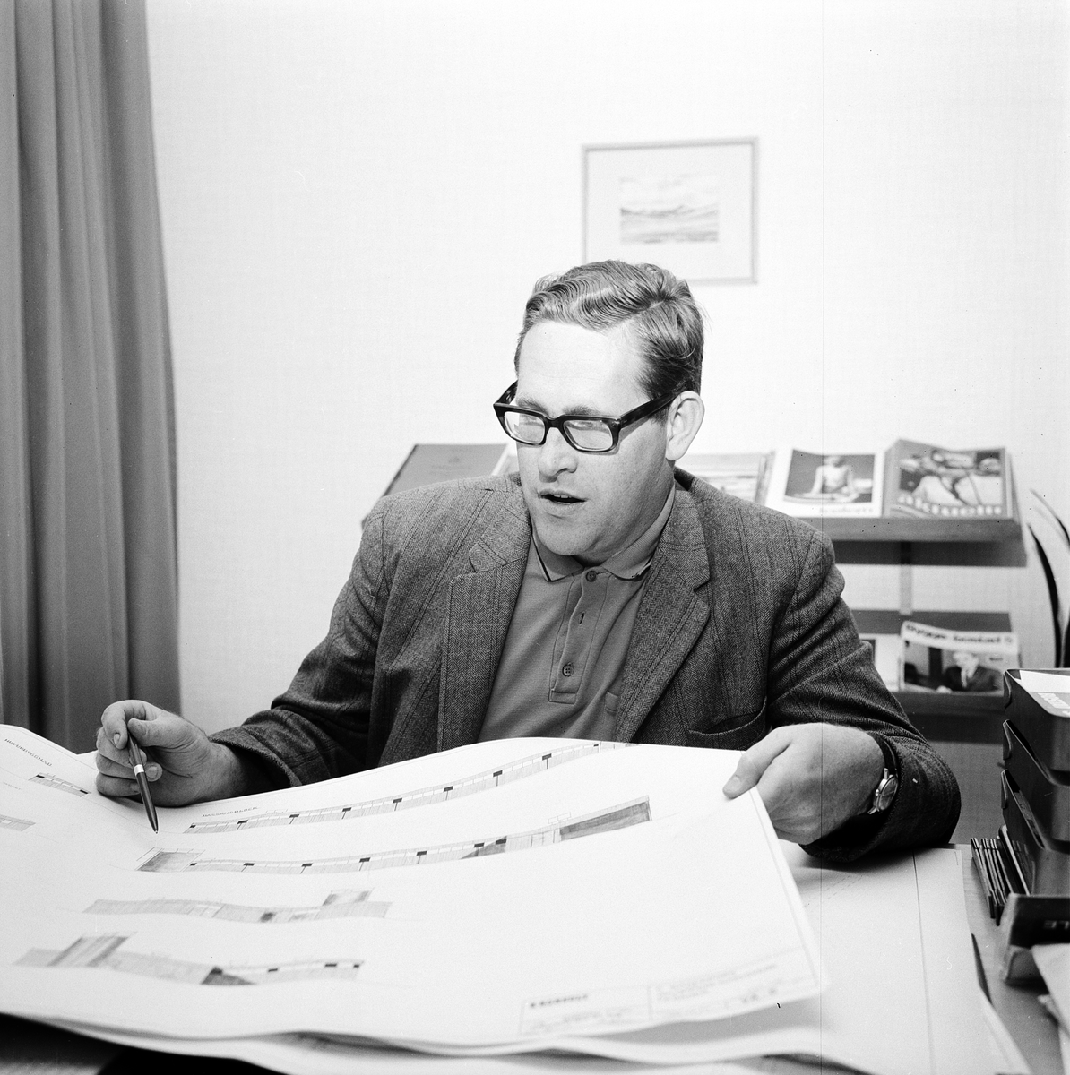 Reningsverket, Söderfors, Uppland 1970