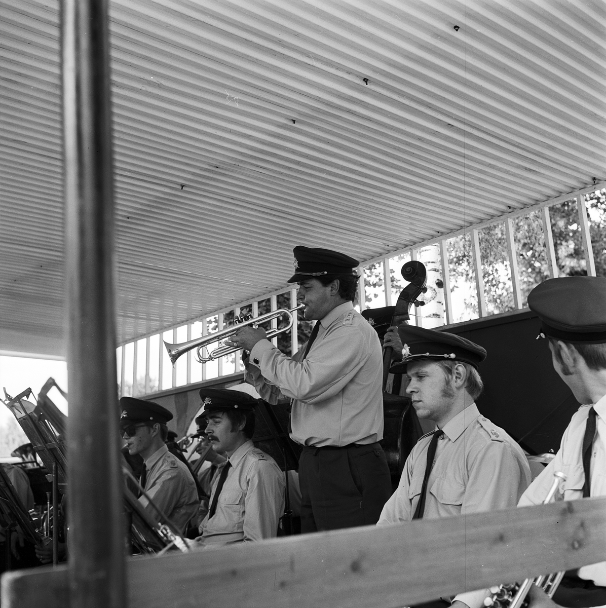 Esplanadkonsert, 50-årsjubileum i Tierp, Uppland 1970