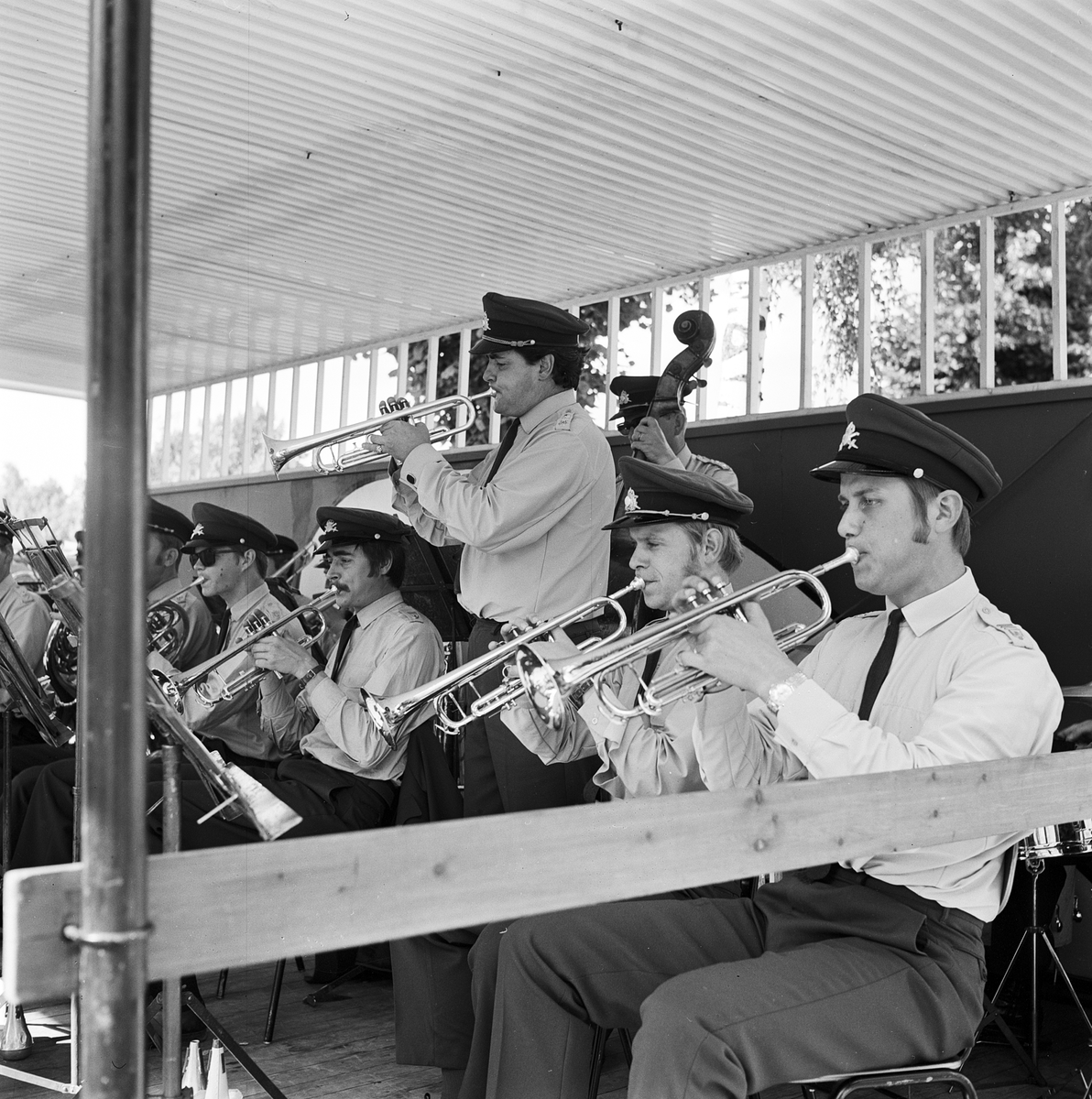 Esplanadkonsert, 50-årsjubileum i Tierp, Uppland 1970