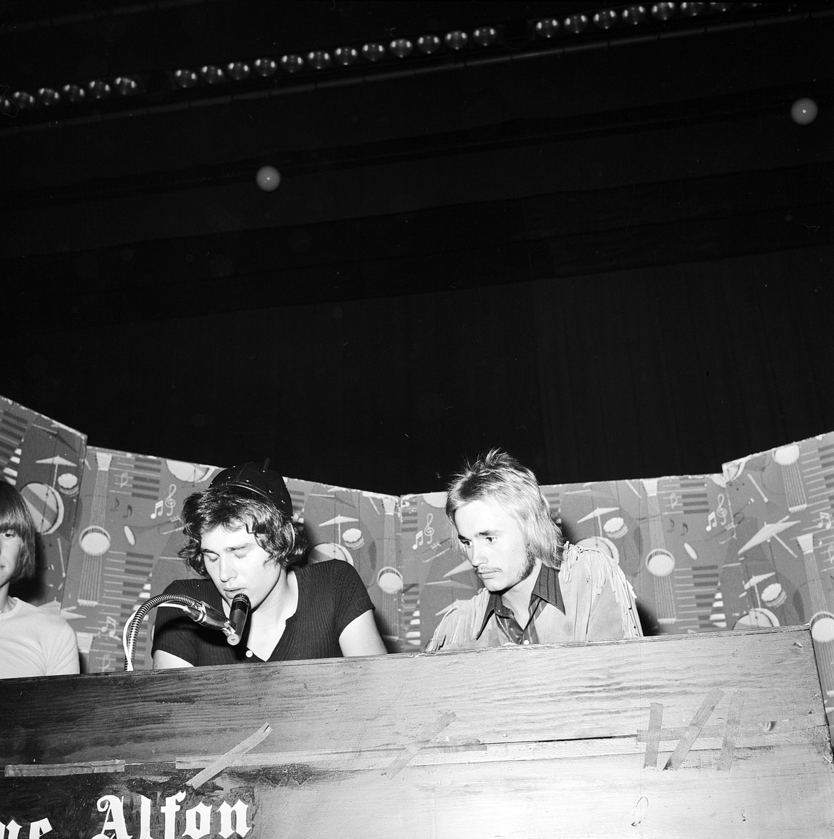 Sommardiskotek i Söderfors, Uppland 1970