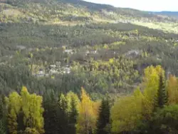 Utsikt over til Marsteinshøgda, Fagernes