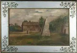 John Ericssons minnessten [Målning]