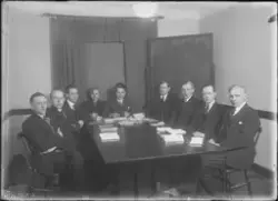 Studiecirkel på Arosgården i Västerås 1929