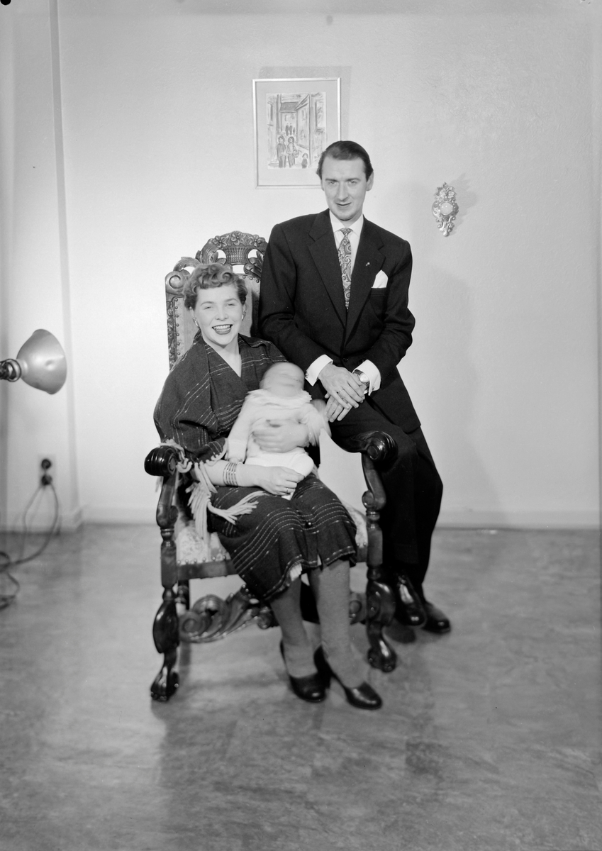 Kjell Lunde med familie