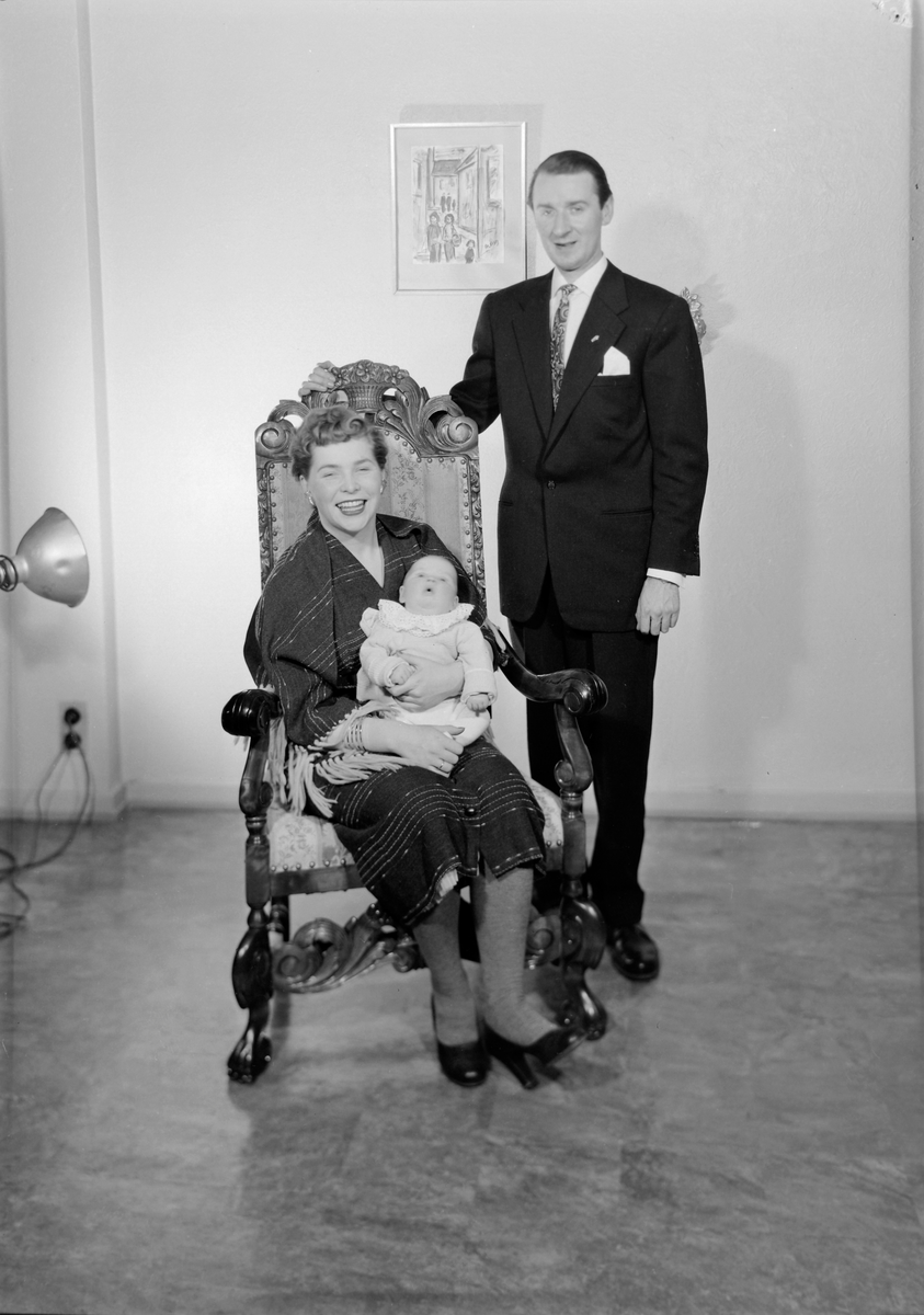 Kjell Lunde med familie