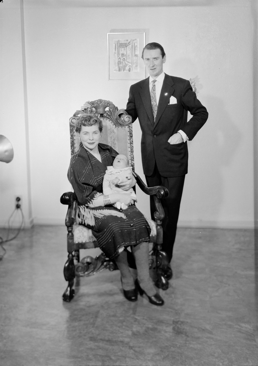 Kjell Lunde med familie