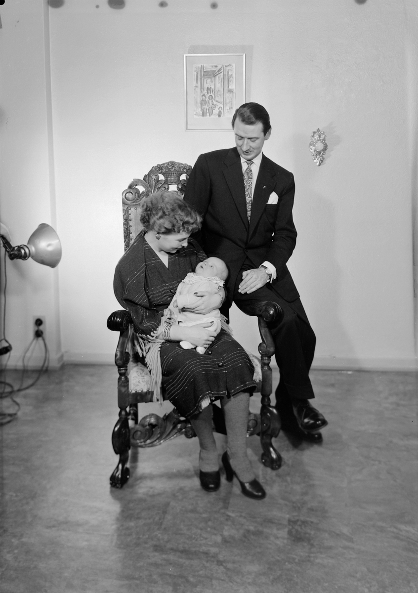Kjell Lunde med familie