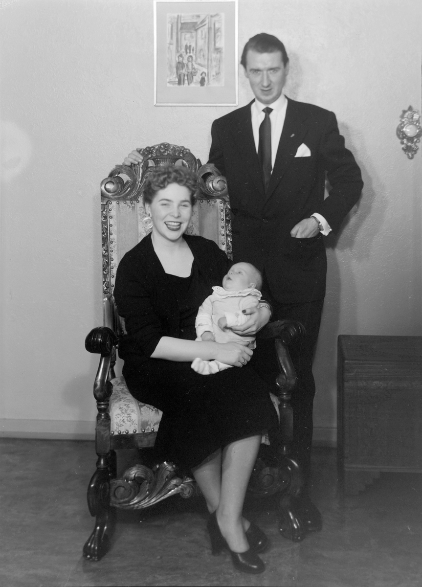 Kjell Lunde med familie