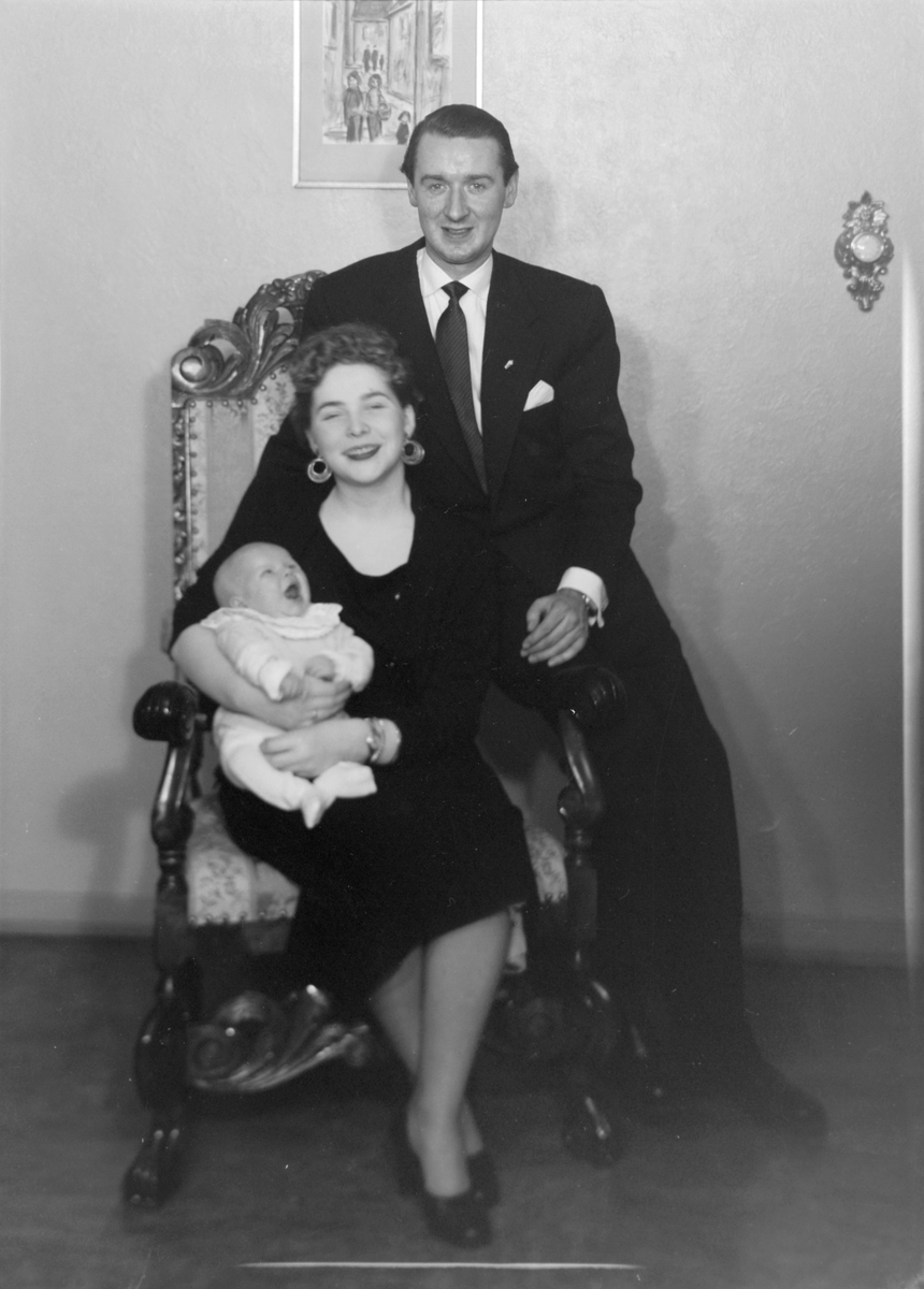 Kjell Lunde med familie