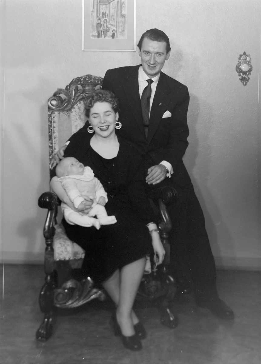 Kjell Lunde med familie