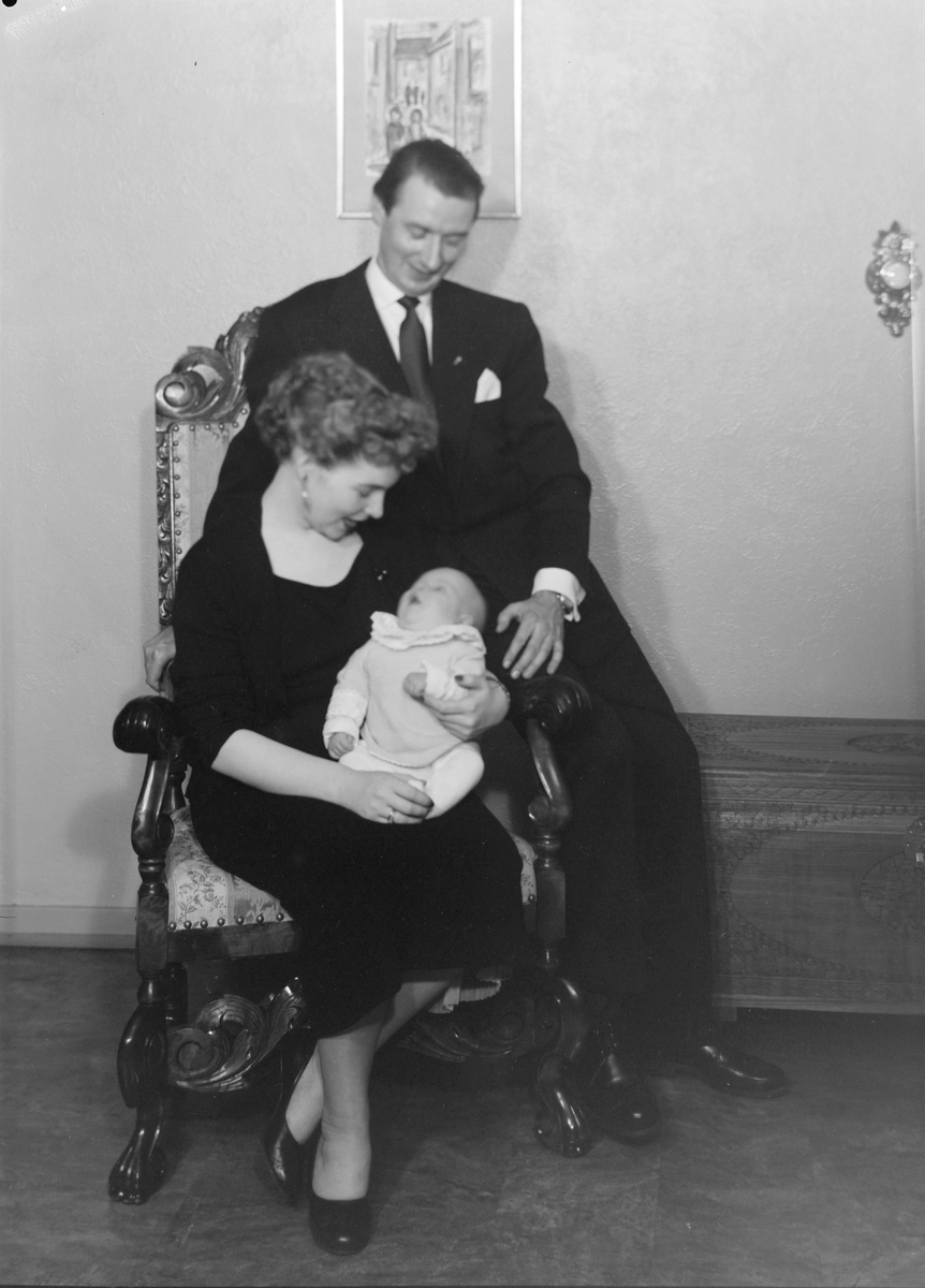 Kjell Lunde med familie