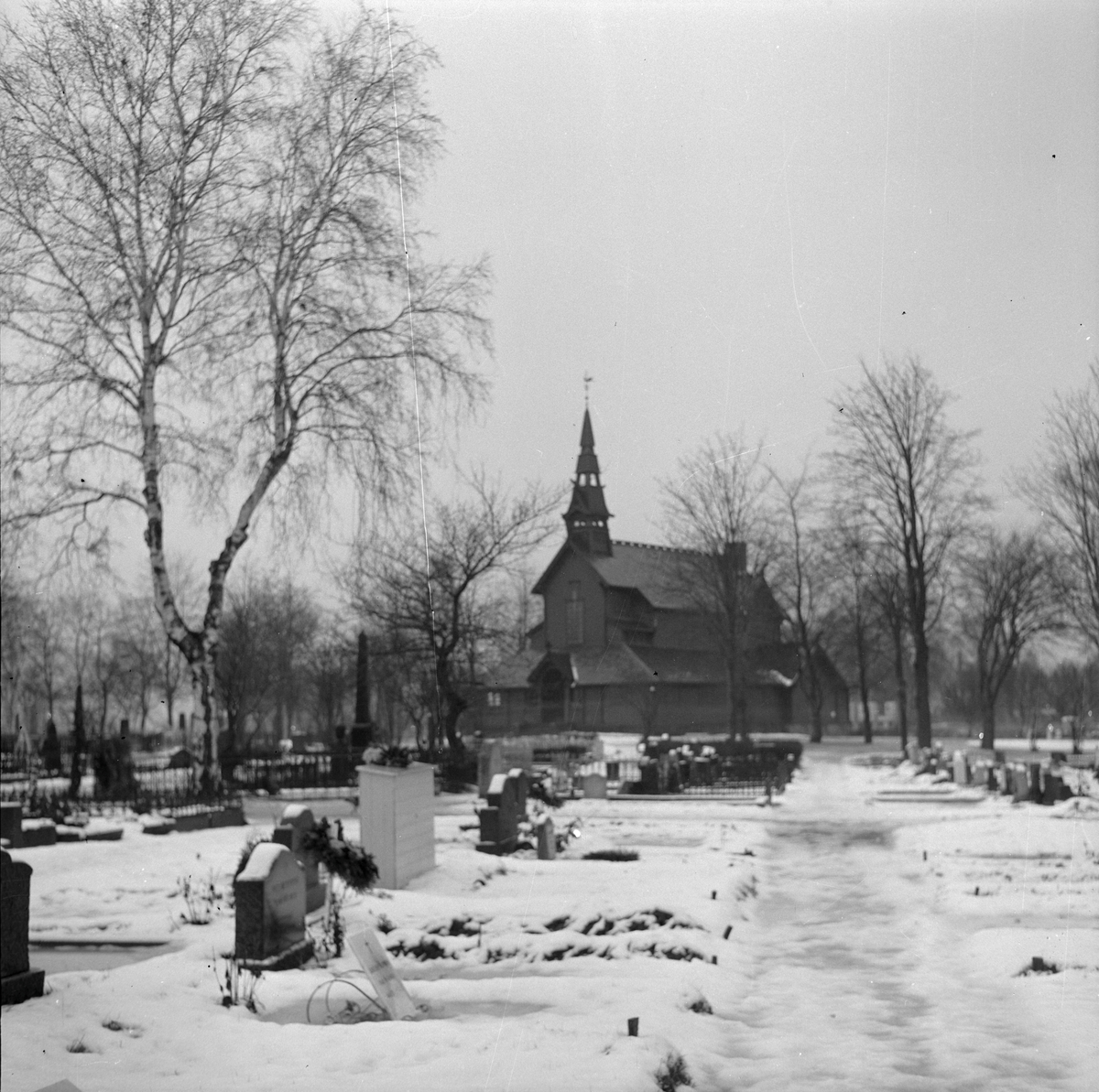 Julaften på Tilfredshet gravlund