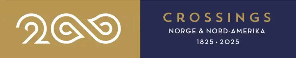 Logo Crossings200, de to nuller i tallet skrevet som liggende 8 tall, uendelighetstegn