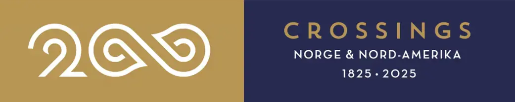 Logo Crossings200, de to nuller i tallet skrevet som liggende 8 tall, uendelighetstegn